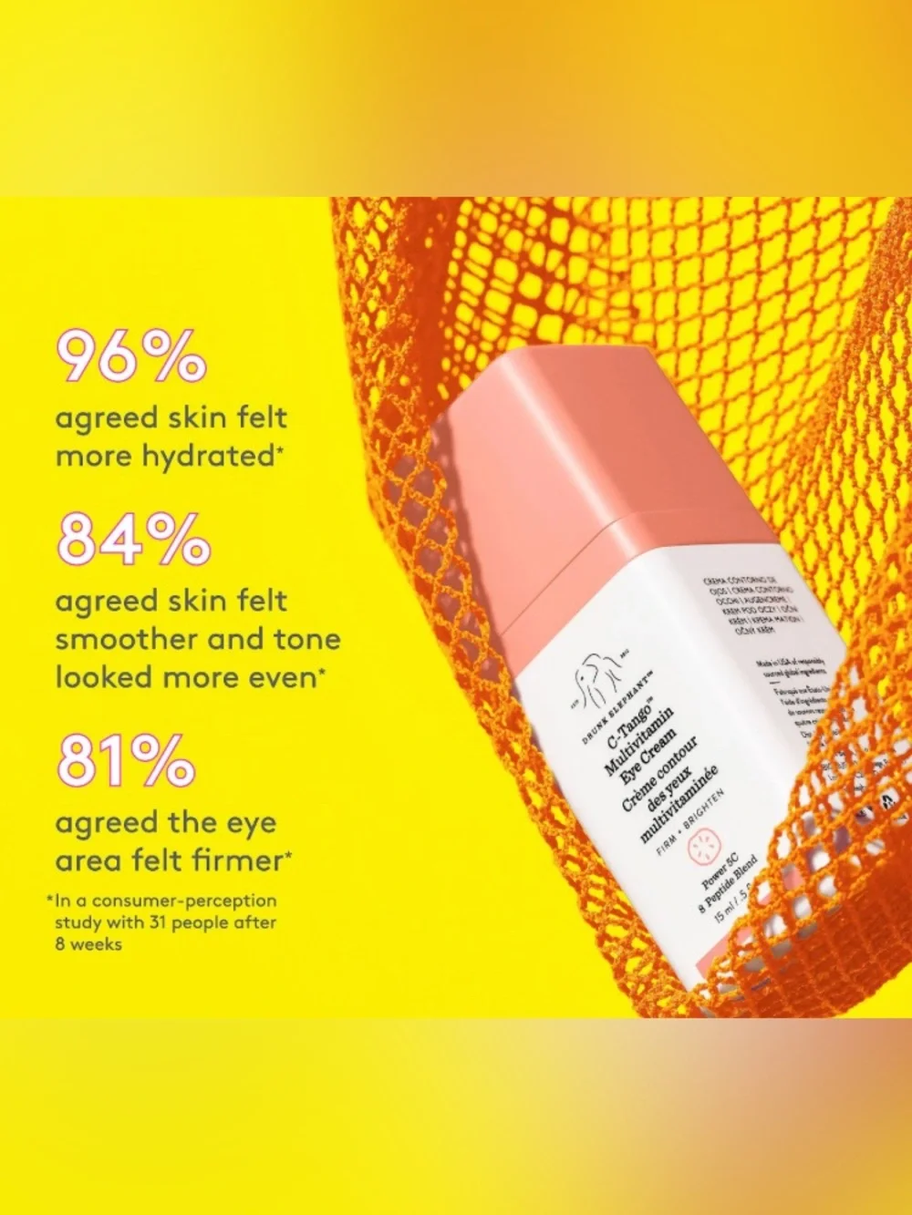 Drunk Elephant C-Tango Multivitamin Eye Cream•BNIB• MSRP $65.00